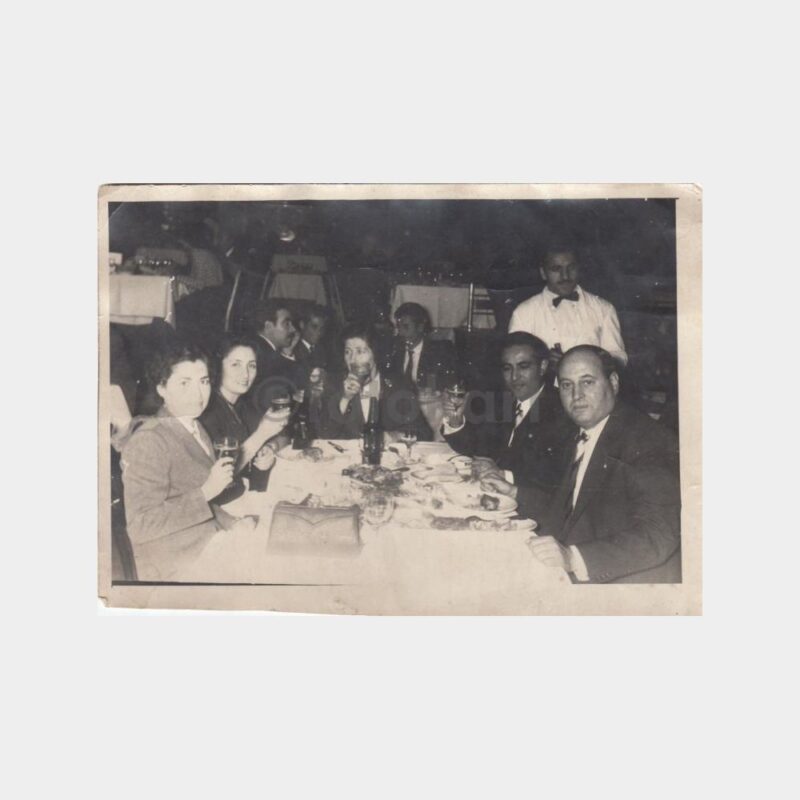 1958 CHP Zeytinburnu Teşkilat Yemeği Konulu Fotoğraf
