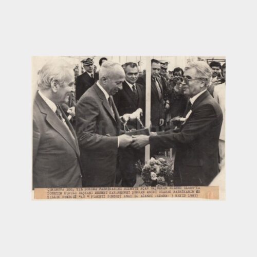 1983 Çukurova Holding Karamehmet-Ulusu Tören Fotoğraf