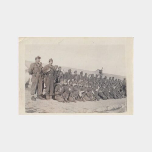 1951 Erzurum Köşkköy Askeri Grup Konulu Fotoğraf