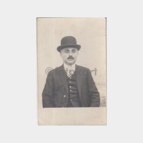 1926 Fötr Şapkalı Bay Konulu Fotoğraf