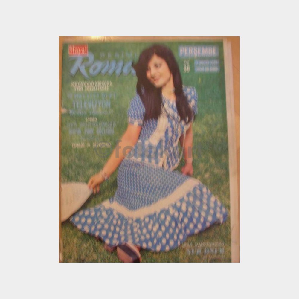 Hayat Resimli Roman Dergisi, 1975 Sayı 36 - Nur Onur