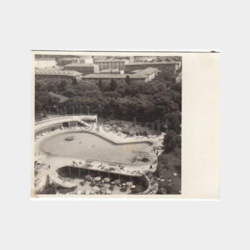 1960 Hilton Oteli Havuzu Konulu Fotoğraf