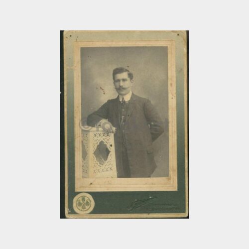 1910 İstanbul -Photo Andrimeneos- Bay Fotoğraf