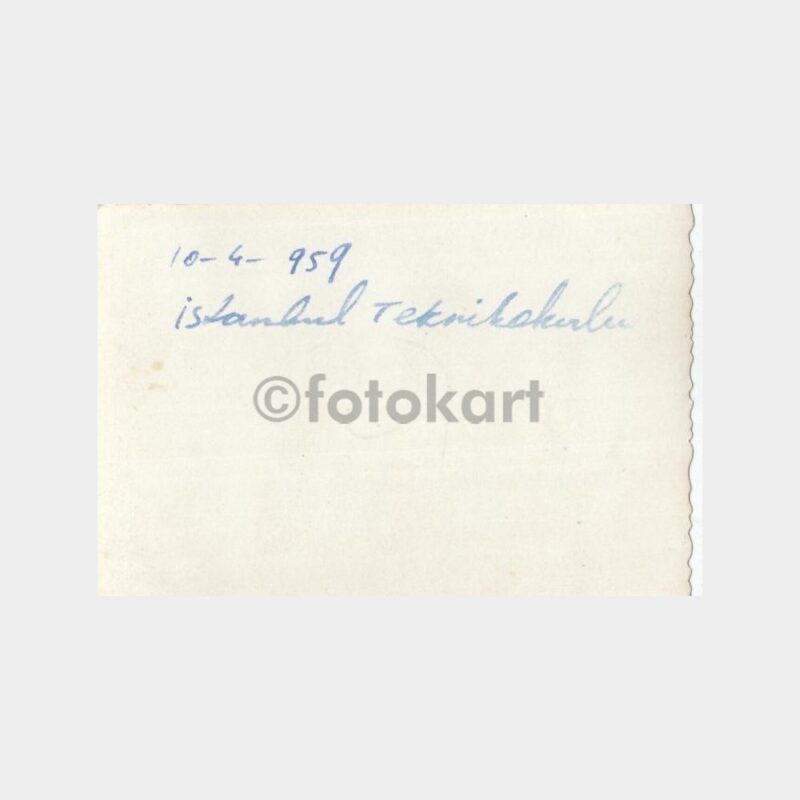 1959 İstanbul Teknik Okulu Konulu Fotoğraf - Görsel 2