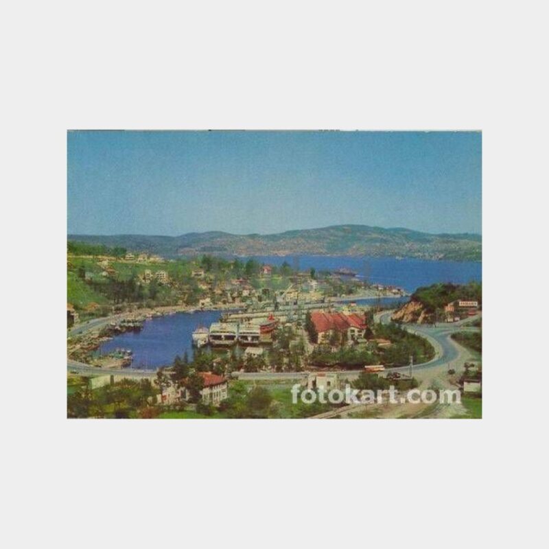 İstanbul Boğaziçi İstinye Koyu Kartpostal