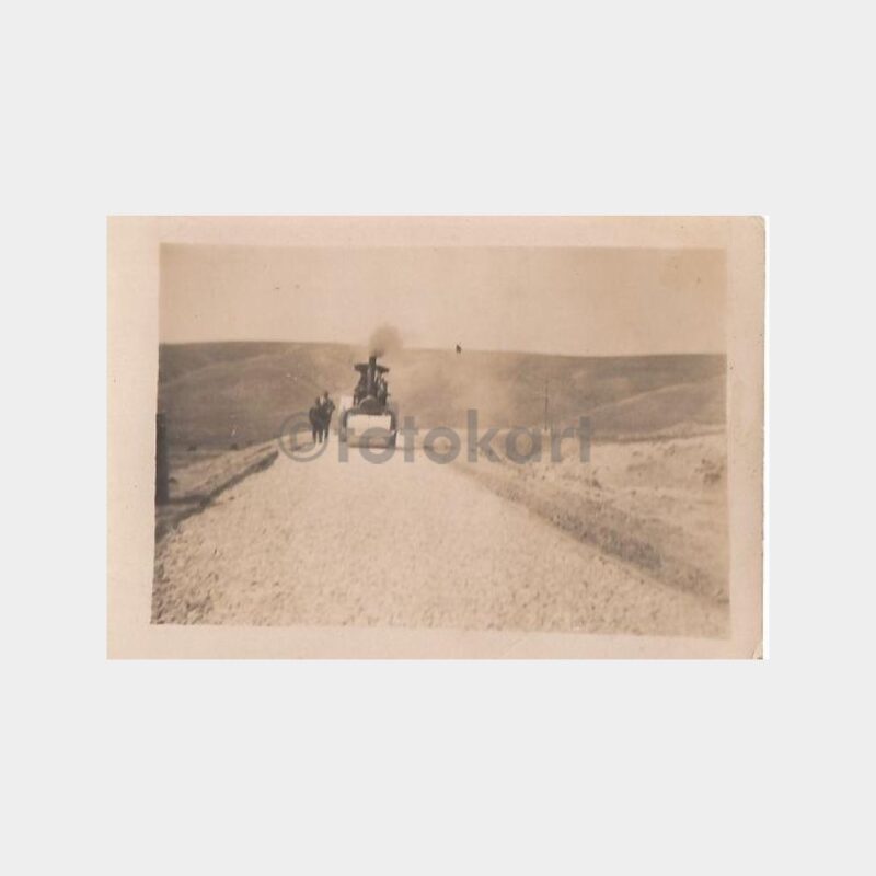 1950 Karayolları Yol Yapımı Konulu Fotoğraf