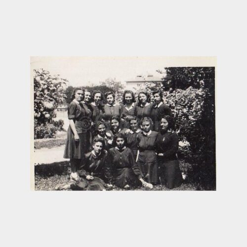1946 Kız Öğretmen Okulu Grup Konulu Fotoğraf