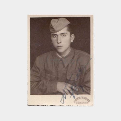 1950 Kütahya Foto Yusuf - Asker Konulu Fotoğraf