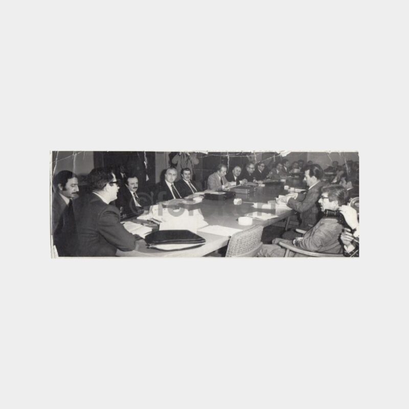 1960'lı Yıllar Meclis Bakanlar Kurulu Toplantı Fotoğraf