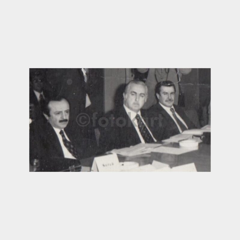 1960'lı Yıllar Meclis Bakanlar Kurulu Toplantı Fotoğraf - Görsel 2