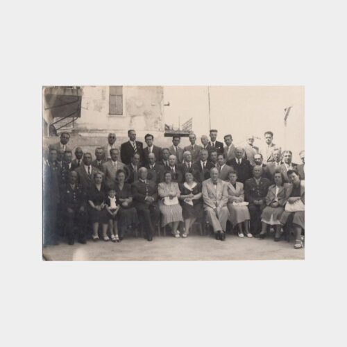 1940 Öğretmenler Grubu Konulu Fotoğraf