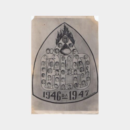 1946-47 Yılı Okul Grubu Fotoğraf