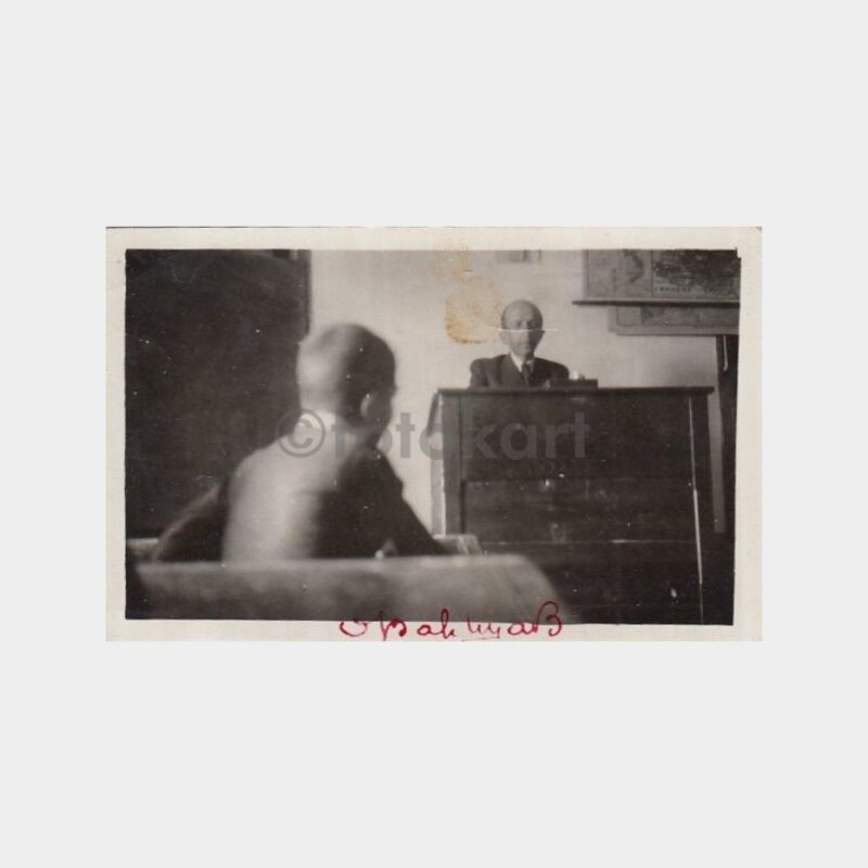 1939 Okul Sınıfı Hocası Konulu Fotoğraf