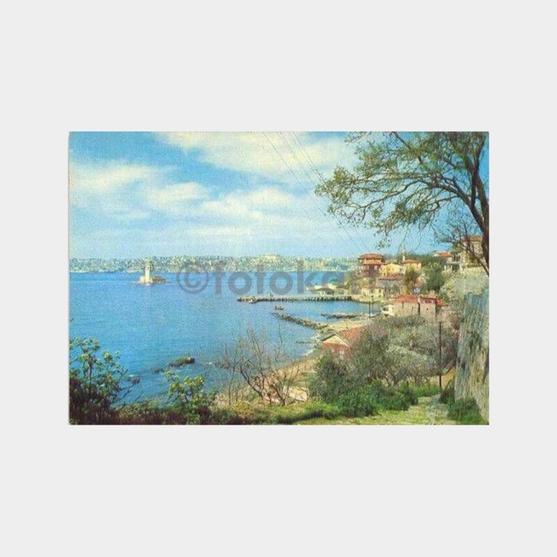 Salacak Sırtlarından Kız Kulesi Kartpostal