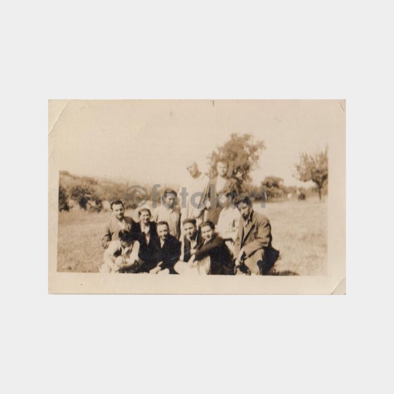 1932 İstanbul Sanatoryum Bahçesi Konulu Fotoğraf