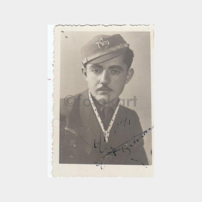 1941 Şapkalı Asker Konulu Fotoğraf