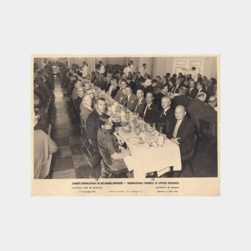 1956 Uluslararası Teorik Mekanik Birliği Kongresi Fotoğraf