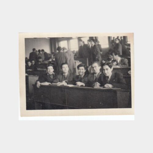 1950 Üniversite Sıralarından Konulu Fotoğraf