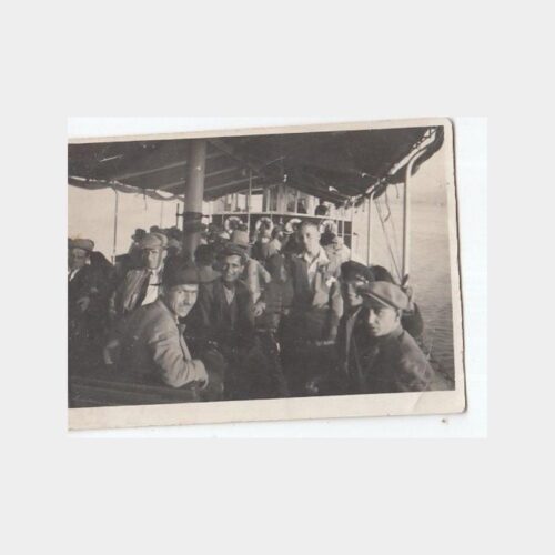 1940 Vapur Yolcuları Konulu Fotoğraf
