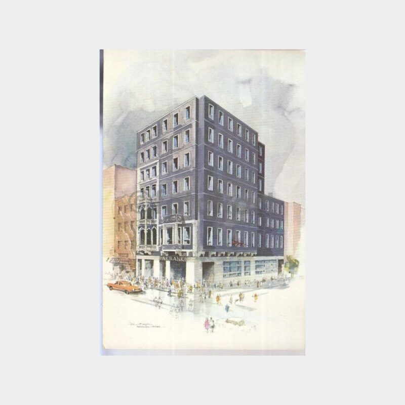 1981 Akbank Parmakkapı Şb Açılış Davetiyesi