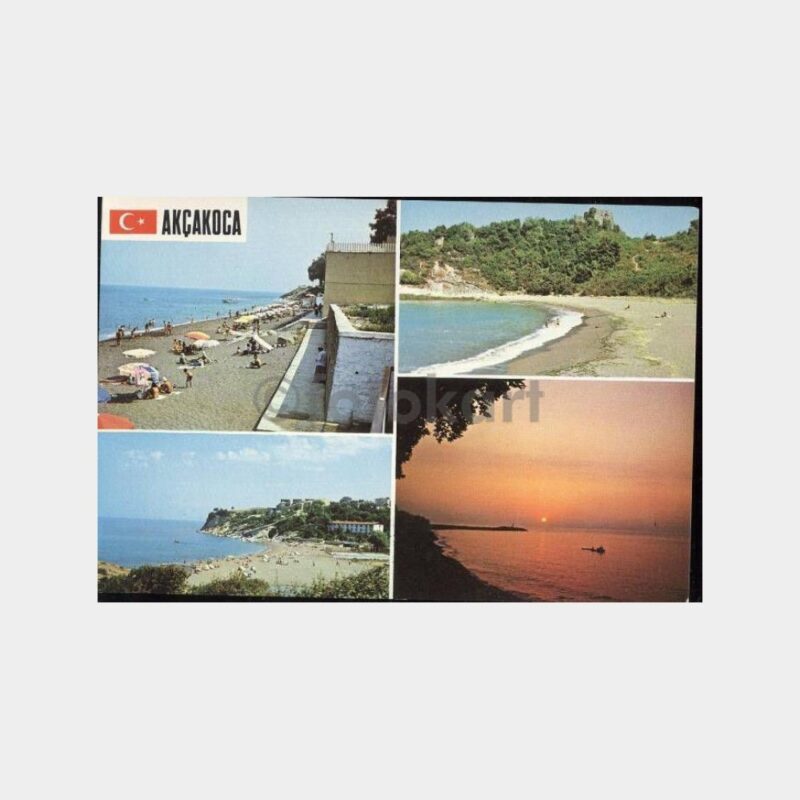 Akçakoca 4 Görünüş Kartpostal