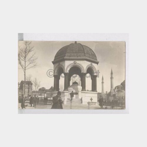 Sultanahmet Alman Çeşmesi Görünüş Kartpostal