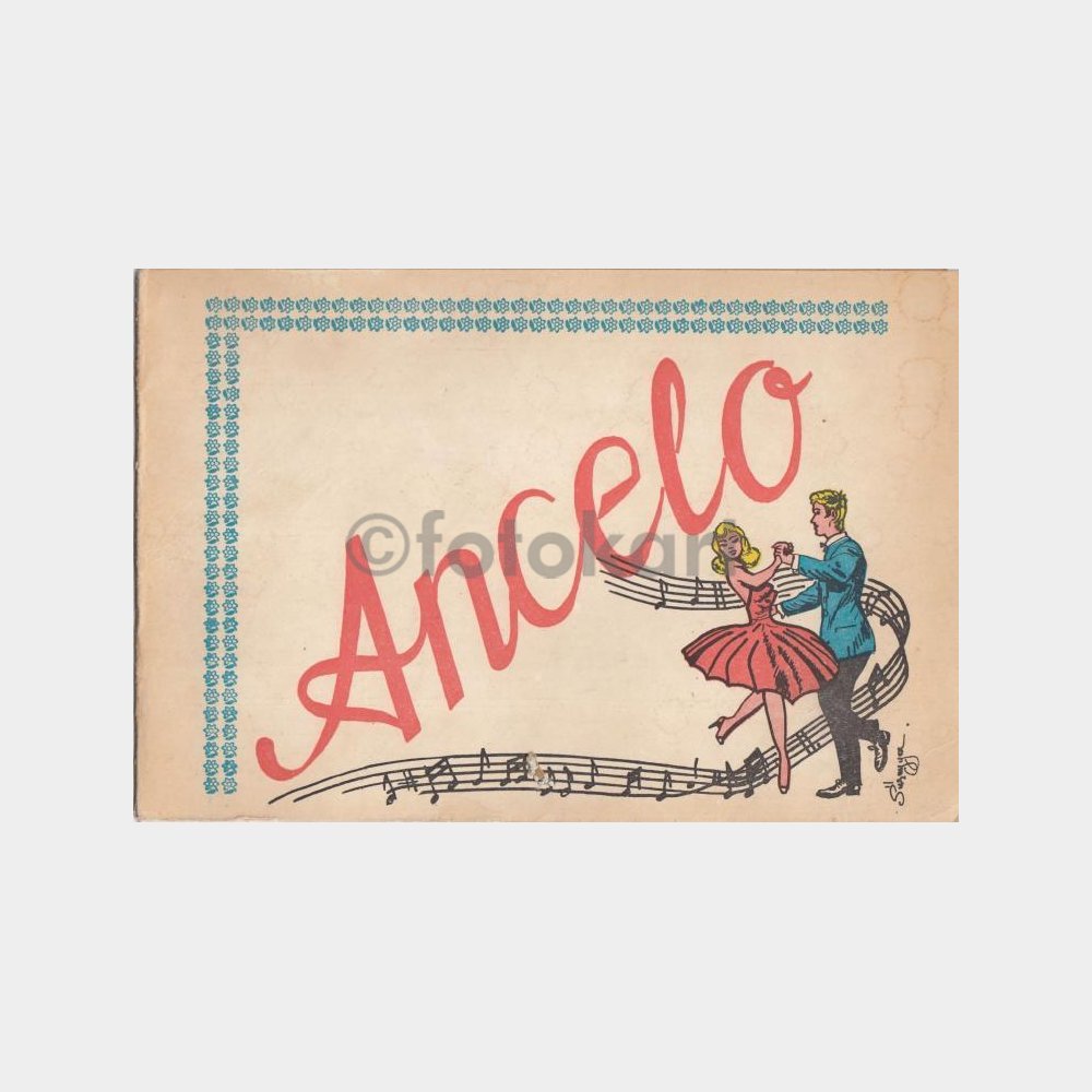 1970 İstanbul Ancelo Kulüp Fotoğraf Kabı