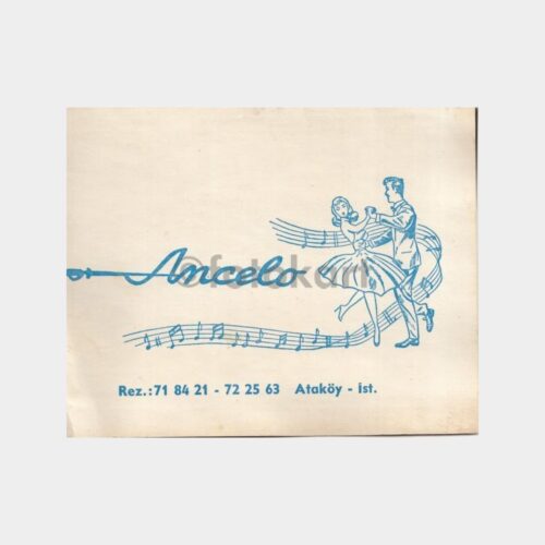 1975 Ataköy Ancelo Restaurant Fotoğraf Kabı