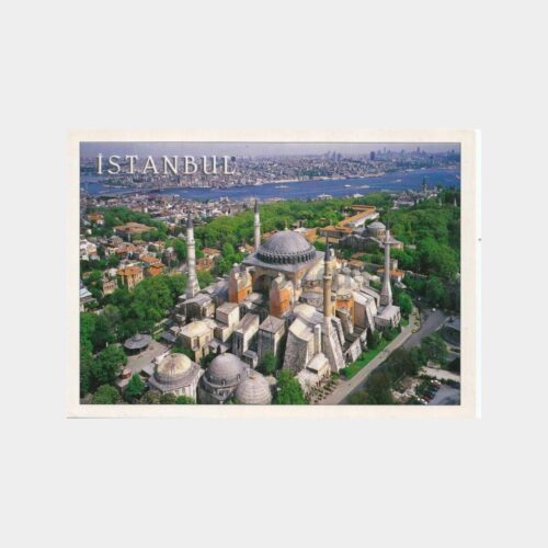 1980 Ayasofya Görünüş Kartpostal