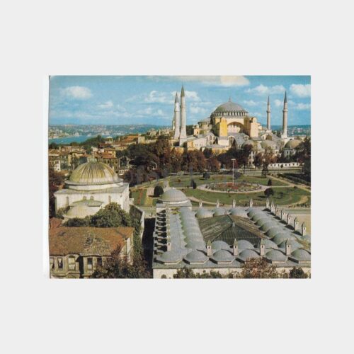 1975 İstanbul Ayasofya Görünüş Kartpostal