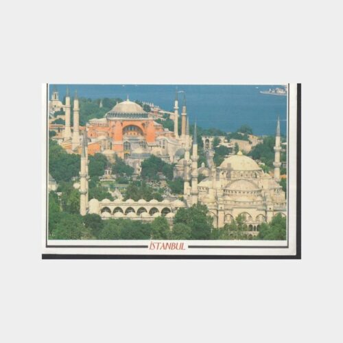1990 Ayasofya Sultanahmet Görünüş Kartpostal