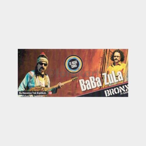 Baba Zula Müzik Grubu Konser Davetiyesi