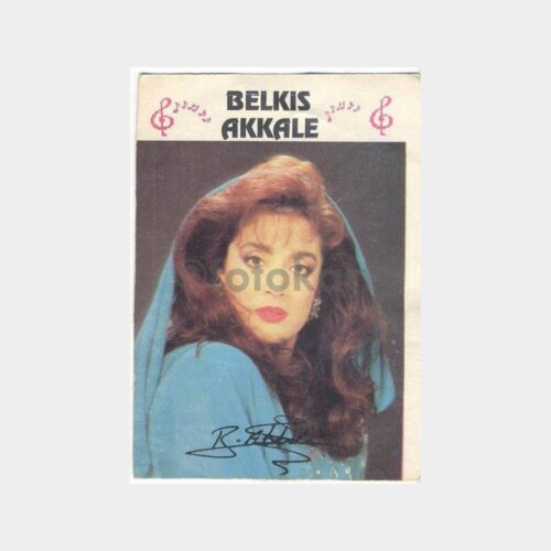 Belkıs Akkale - Artistler Serisi Karton Baskı Kart