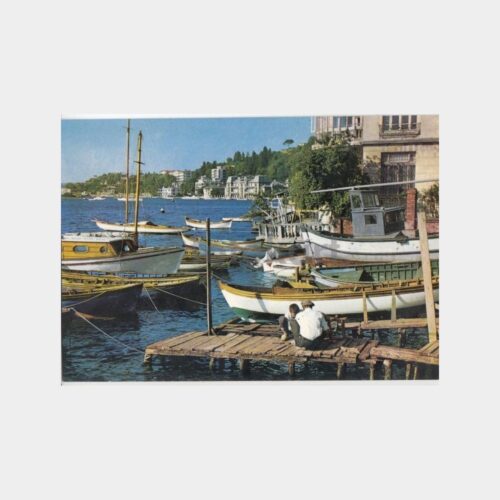 1970 Boğaziçi Bebek Sahili Kartpostal