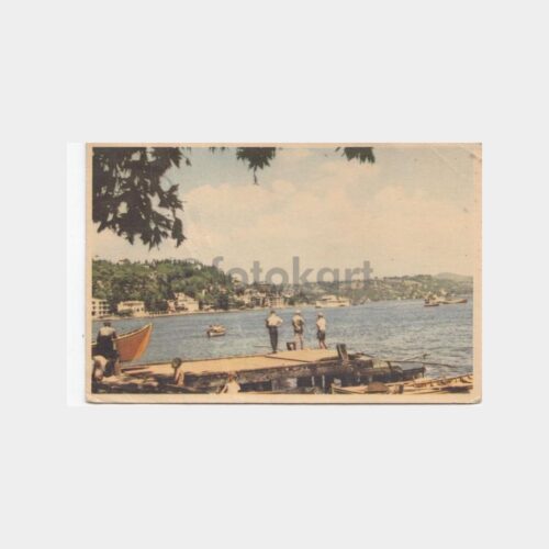 1955 Boğaziçi Bebek Görünüş -Doğan Kardeş- Kartpostal