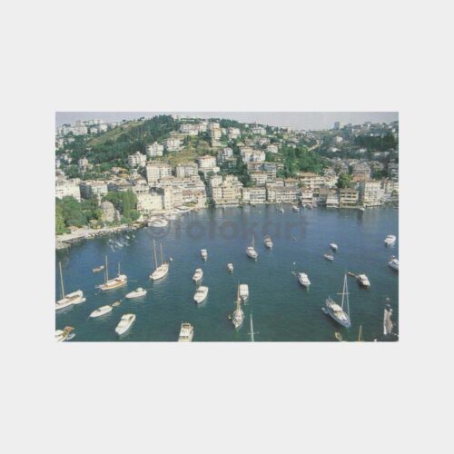 1980 Boğaziçi Bebek Koyu Görünüş Kartpostal