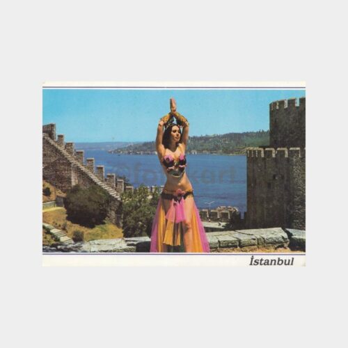 1976 Boğaziçi Dansöz Görünüş Kartpostal