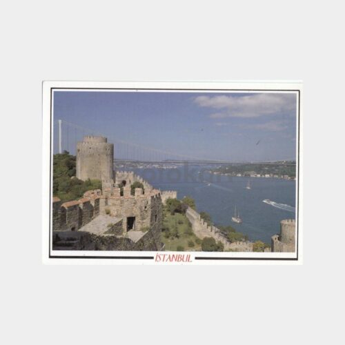 2000 Boğaziçi Hisar ve Vapur Görünüş Kartpostal