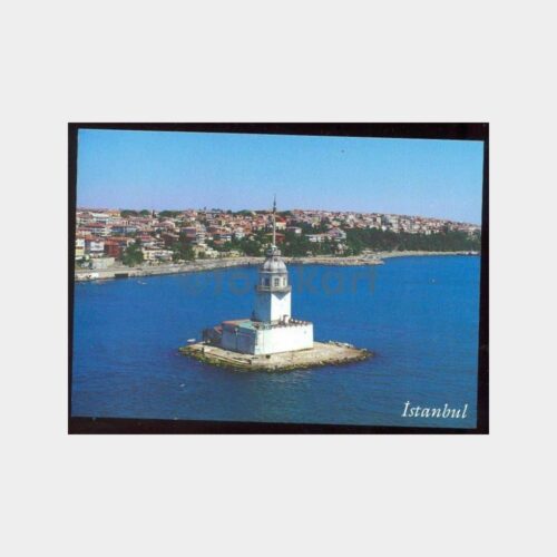 İstanbul Boğaziçi Kız Kulesi Görünüş Kartpostal