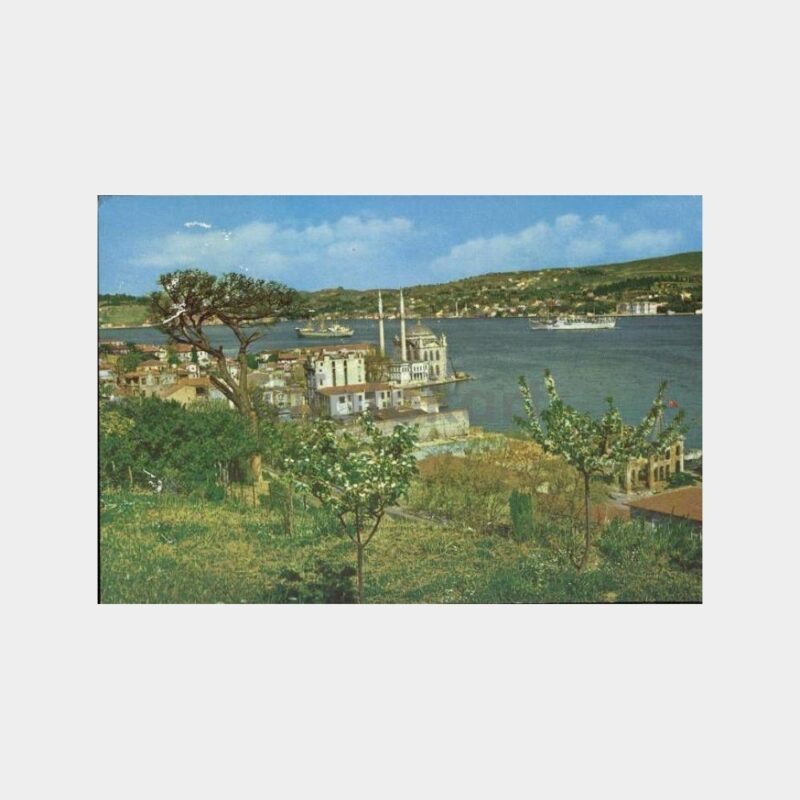 Boğaziçi Ortaköy Görünüş Kartpostal
