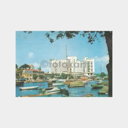 1975 Boğaziçi Tarabya Oteli Görünüş Kartpostal