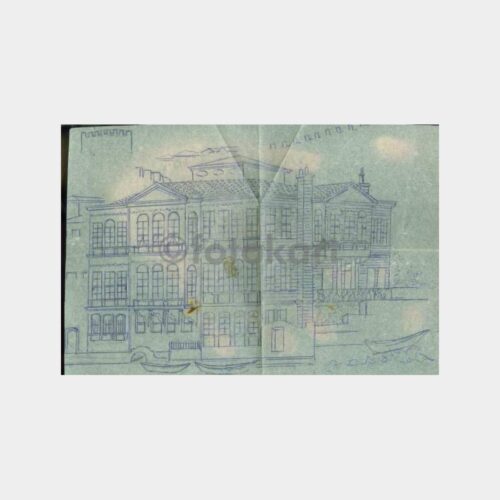 Boğaziçi Yalılar Konulu Çizim