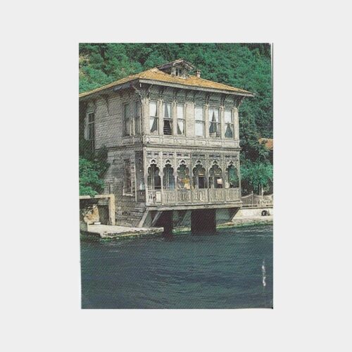 1979 Boğaziçi Yalıları Konulu 4 Adet Resim Baskı Foto