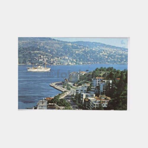 Boğaziçi Yeniköy Genel Görünüş Kartpostal