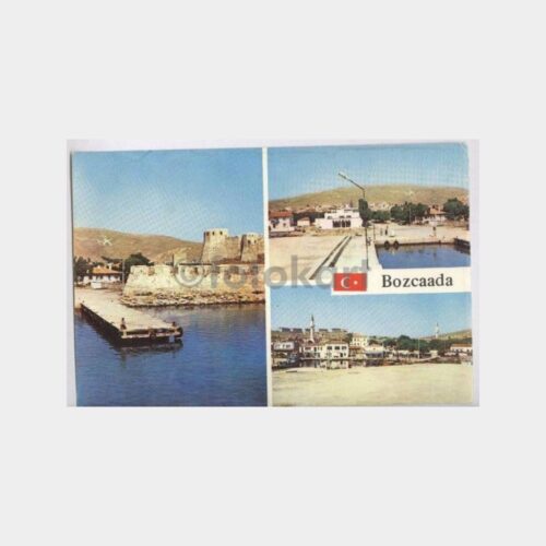 Bozcaada 3 Değişik Görünüş Kartpostal