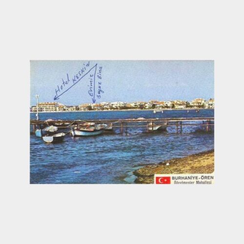Burhaniye Ören Öğretmenler Mahallesi Kartpostal