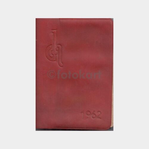 1962 Chinoin İlaç Konulu -Türfarma- Tıbbi Ajandası