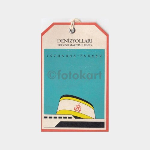 Denizyolları Bavul Etiketi