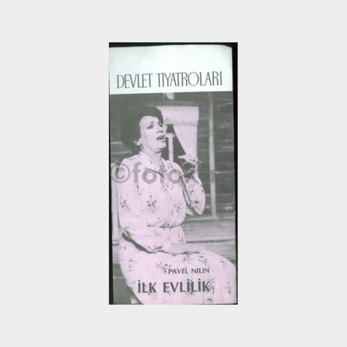 1985 Devlet Tiyatroları -İlk Evlilik- Oyun Programı