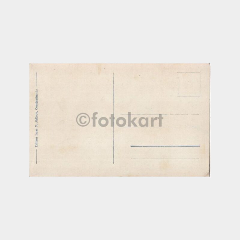 1930 Dolmabahçe Saray Kapısı -Editör Ahitouv- Kartpostal - Görsel 2